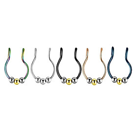 Nose   Rings Clips Body Jewelry for Women Men