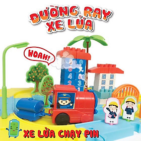 Đường ray xe lửa thông minh Antona chạy pin No.368 dạng túi