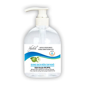 Nước Rửa Tay Khô Thebol Dược Liệu Tinh Khiết Hương Táo Xanh 450ml