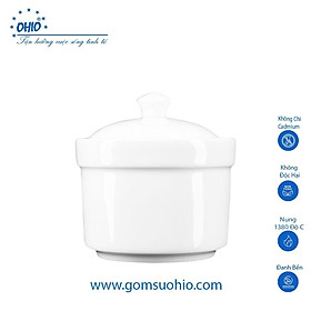 Mua Thố Chưng 12.5 cm Sứ Trắng OHIO 550ml