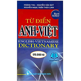 Sách - Từ Điển Anh - Việt (170.000 Từ) (HA) - Nhà Xuất Bản Thanh Niên