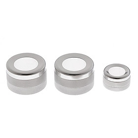 3 Pieces Aluminum A/C Climate Control Ring Knob Covers For BMW 1 2 3 Series