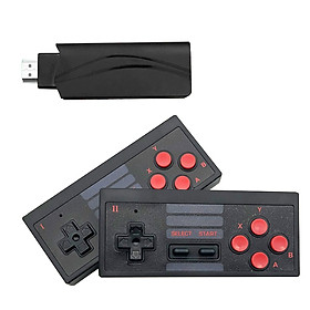 Mua Máy chơi game điện tử cầm tay 4 nút bộ điều khiển trò chơi không dây mini 4k tích hợp 620 trò chơi 8 bit đầu ra HDMI - cài thêm trò chơi qua thẻ nhớ