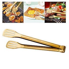 Kitchen Tongs Nonstick Serving Tongs Steak Clamp for BBQ Grilling Barbeque Cooking Utensil