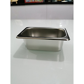 khay inox đựng topping GN 1/9