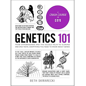 Nơi bán Genetics 101: From Chromosomes and the Double Helix to Cloning and DNA Tests, Everything You Need to Know about Genes (Adams 101) - Giá Từ -1đ