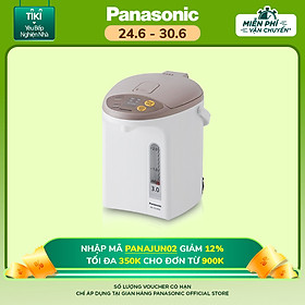Bình Thủy Điện Panasonic NC-EG3000CSY - Bảo Hành 12 Tháng - Hàng Chính Hãng