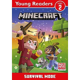 Sách - Minecraft Young Readers: Survival Mode by Mojang (UK edition, paperback)