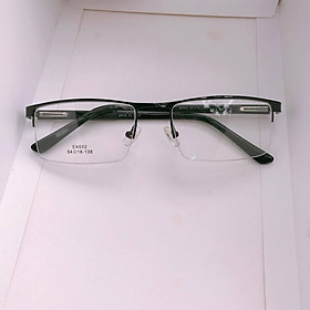 Kính xinh gọng nửa viền Stainless Steel cao cấp cho Nam