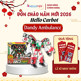 Đồ Chơi Mô Hình Lắp Ráp Xe Hơi Biến Hình Cỡ Lớn HELLO CARBOT Dandy Ambulance