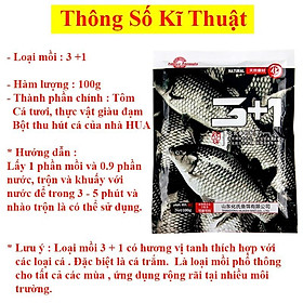 Mồi câu cá HUA tổng hợp tổng hợp chuyên câu cá chép cá trắm diếc siêu nhạy chất lượng cao giá rẻ AK FISHING