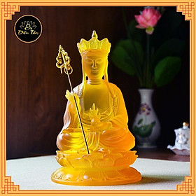 Mua Tượng phật địa tạng vương bồ tát tượng địa tạng lưu ly cao 21cm đồ thờ cúng phong thủy - shop Diệu Tâm