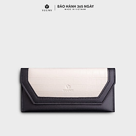 Ví da nữ dáng dài siêu mỏng yuumy seasand yv91