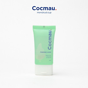 Dung dịch vệ sinh Cocmau Feminine Wash - Làm sạch dịu nhẹ cốc nguyệt san silicone - 50ml - Cân bằng pH