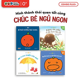 Truyện Ehon bé 1-2-3 tuổi - Bộ 4 cuốn Chúc bé ngủ ngon