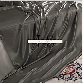 Vỏ Chăn Lẻ Phi Lụa 2m2 x 2m Lavish Silk hàng loại 1 mát lạnh không nối vải có dây kéo và 2 mặt vải dây 4 góc (22 màu )
