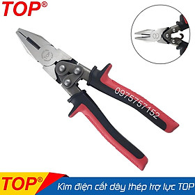 Kìm điện trợ lực cắt dây thép chuyên nghiệp TOP 8inch 200mm