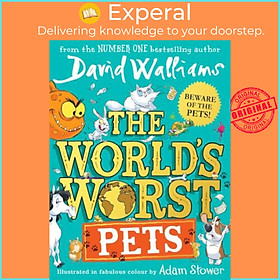 Sách - The World's Worst Pets by David Walliams (UK edition, hardcover)