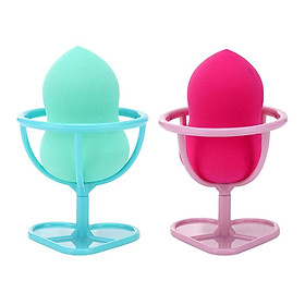 Sponge Blender Makeup Foundation Blending Puff Powder Beauty Holder Cosmetic