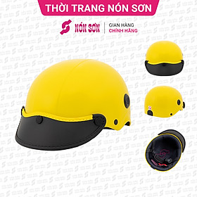ƯU ĐÃI - Mũ bảo hiểm lỗ thông gió NÓN SƠN chính hãng TG-VG201