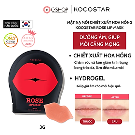 Hình ảnh Mặt nạ môi chiết xuất hoa hồng Kocostar Rose Lip Mask