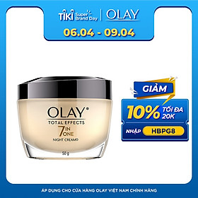 Kem Dưỡng Ban Đêm Olay Total Effects (50g)