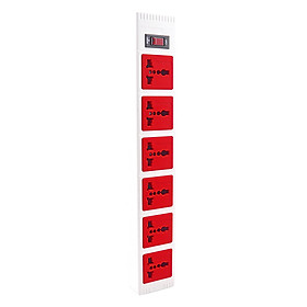 Mua Ổ Cắm 6 Lỗ 3 Chấu Dây 2 Mét Điện Quang ĐQ ESK 2WR 63ECO - Trắng Đỏ