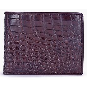 Ví nam da cá sấu màu nâu đất HJ92220-23-35-40-43