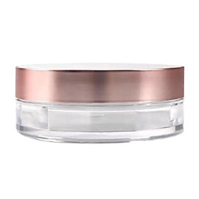 Plastic Travel Makeup Face Powder Case Round Cosmetic Blush Container Holder Box