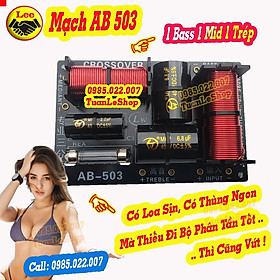 Mua MẠCH 3 LOA AB 503 – MẠCH 1 BASS 1 MID 1 TREP - GIÁ 1 MẠCH LOA AB503