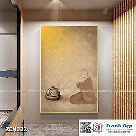 Mua Tranh canvas trang trí cho không gian thiền - ZEN022