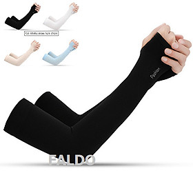Găng Tay Chống Nắng Xỏ Ngón | Thun Lụa Lạnh | Thế Hệ Mới