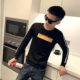 ÁO THUN NAM DÀI TAY PHỐI VIỀN CO GIÃN TỐT