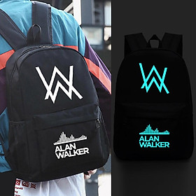 Balo logo dạ quang Alan Walker