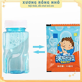 Nước Bong Bóng Xà Phòng, Nước Tạo Bong Bóng Xà Phòng Dành Cho Đồ Chơi Thổi Bong Bóng Lọ 60ml