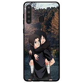 Ốp lưng dành cho Samsung A21 - A21s - A31 mẫu Cặp Đôi Áo Đen