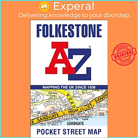 Sách - Folkestone A-Z Pocket Street Map by A-Z Maps (UK edition, paperback)