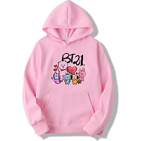 Áo Khoác Bộ Nhân Vật BT21 của BTS