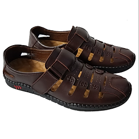 Giày mọi rọ nam da bò thật BIGGBEN cao cấp GM263