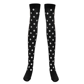 Women Girl Halloween Thigh High Long Stockings Over Knee Costume