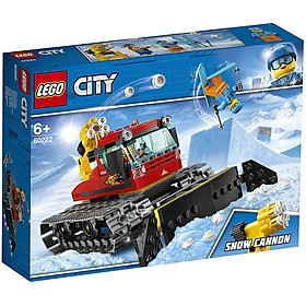 Bộ lắp ráp Xe Bánh Xích Dọn Tuyết - LEGO City 60222 (127 Chi Tiết)