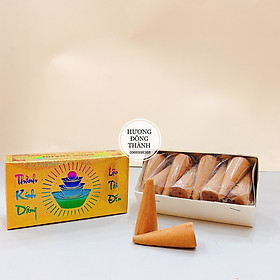 Mua Combo 2 hộp trầm viên đốt đỉnh 16 viên/ hộp ( hộp vàng)