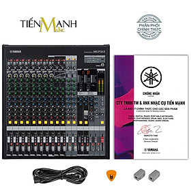 Yamaha MGP16X Soundcard kiêm Bàn Trộn Mixer Interface Mixing Console Phòng Thu Studio Mix MGP16 Hàng Chính Hãng