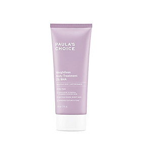 [Gift] Kem dưỡng thể ngừa viêm lỗ chân lông Paula’s Choice WEIGHTLESS BODY TREATMENT WITH 2% BHA -210ml 5700.1