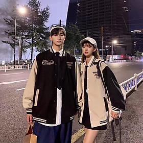 Áo Khoác Bomber Varsity Jacket Bóng Chày VENGENT 1988 Chất Da Lộn Lót Dù Form Rộng Basic Nam Nữ Unisex Couple Ulzzang