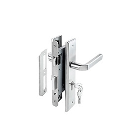 Mua Bộ tay nắm đế dài kiểu J Hafele (Tay nắm - thân khóa - ruột)