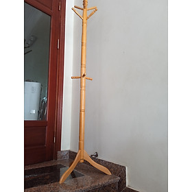 Mua Cây treo quần áo N H home thân nhỏ màu tự nhiên