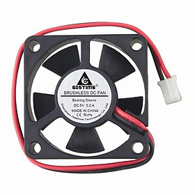 Gdstime 1 Pieces 2Pin 2.0 DC 5V 35mmx35mmx10mm Brushless Cooling Fan 35mm x 10mm 3510 Mini Cooler 3.5cm 35x35x10mm
