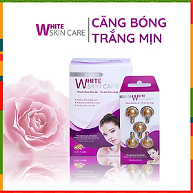 Serum Trắng Da White Skin Care Giúp Dưỡng Ẩm Chống Lão Hoá Mờ Thâm Nám Tàn Nhang - Dạng Viên Nang Serum Dưỡng Trắng Da Serum Trắng Da Mặt Serum Dưỡng Ẩm Tinh Chất Chống Lão Hoá Tinh Chất Dưỡng Da Tinh Chất Trắng Da