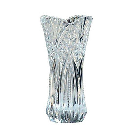 Hình ảnh Lọ hoa thủy tinh cao 30cm trắng